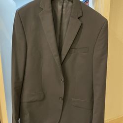 Kenneth Cole Suit Jacket (Navy, 40R)