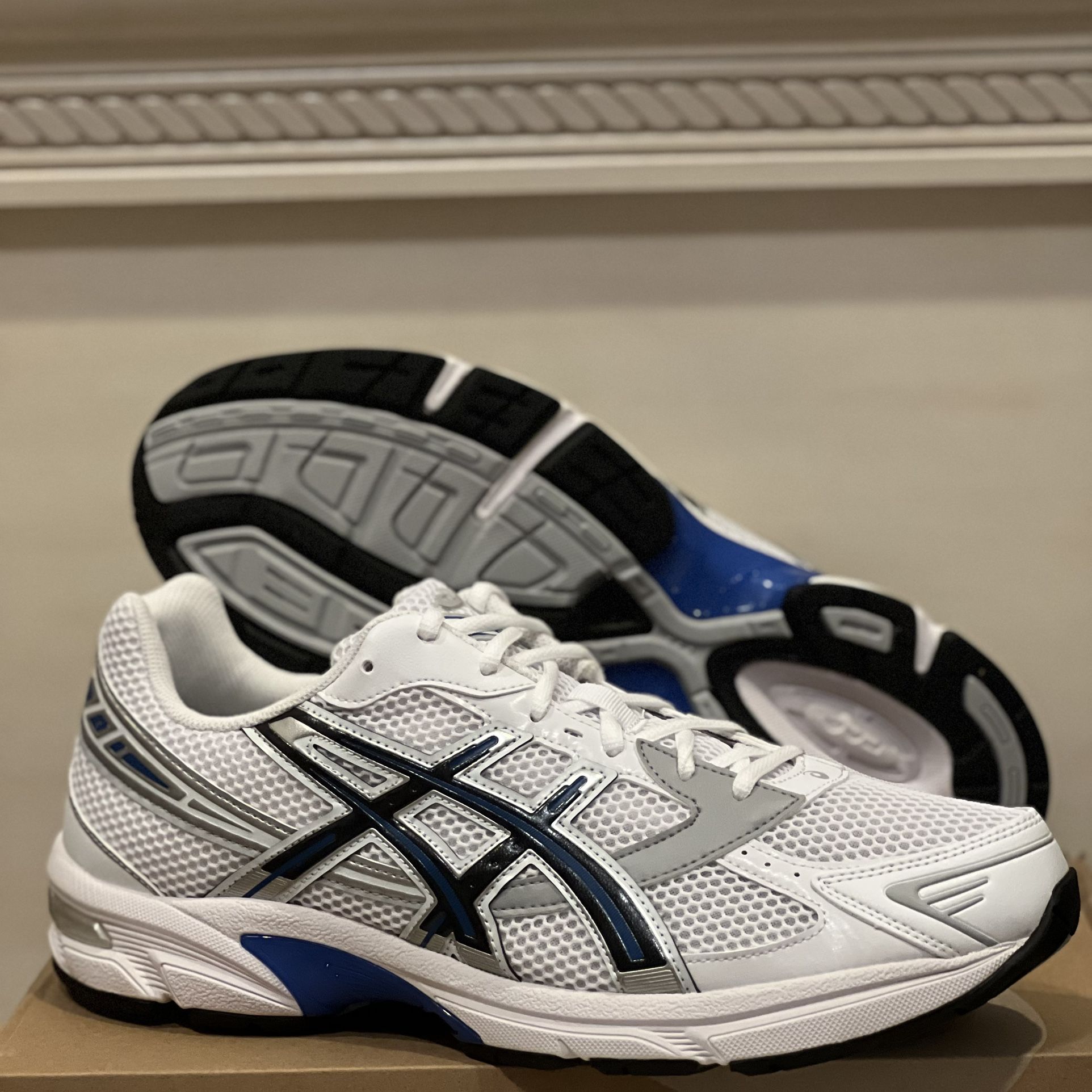 Asics Gel 1130 White Tuna Blue 1201A256-119 Lifestyle Sneaker