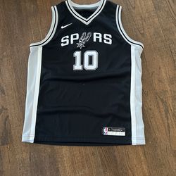 San Antonio Spurs DeRozan Jersey Nike For-Fit Kids Large Womens Small