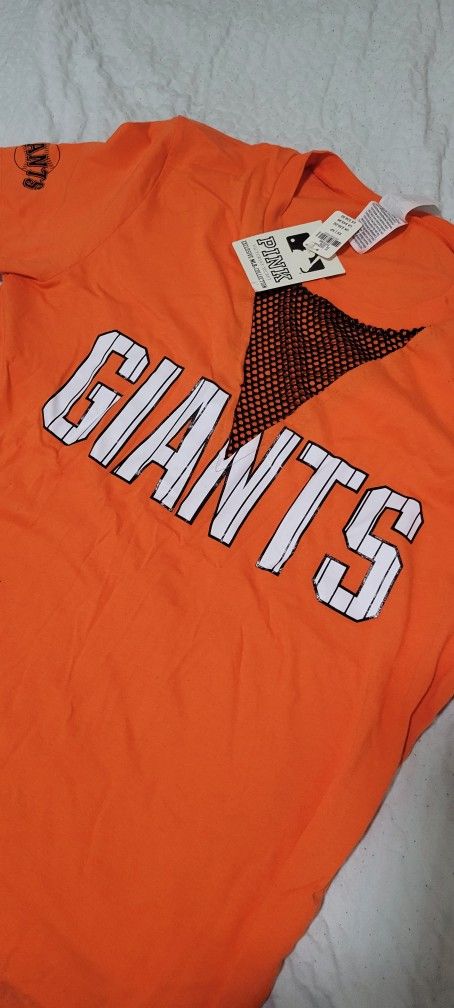 Victoria's Secret Pink MLB Collection GIANTS SHIRT