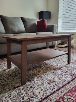 Coffee Table with Shelf