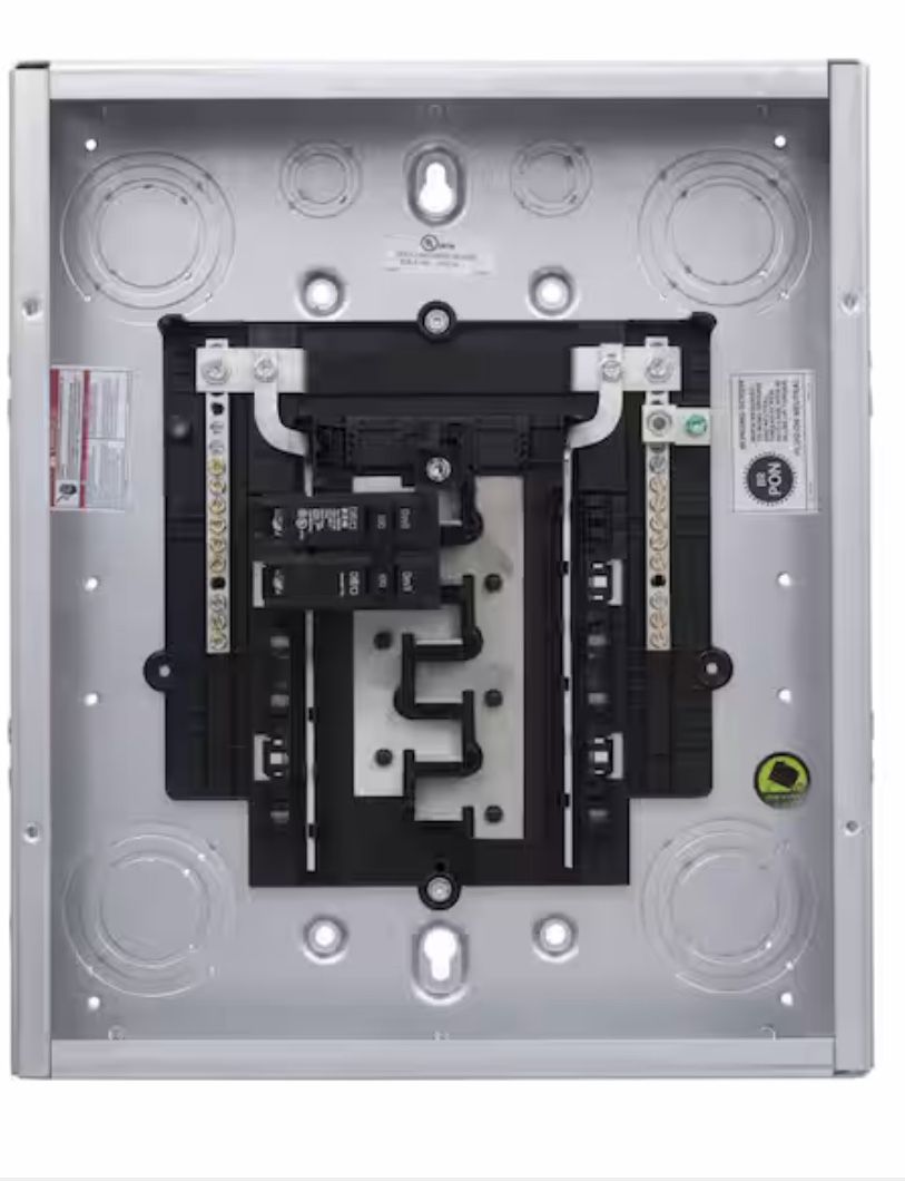 BR 100 Amp 20-Circuit Indoor Main Breaker Plug-On Neutral Load Center