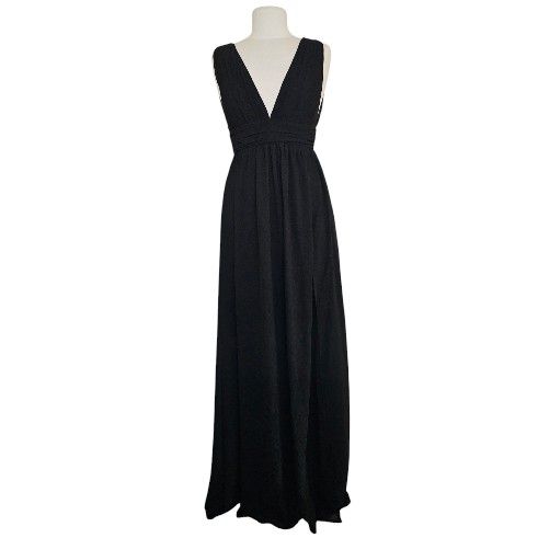 chinese dress ladies Lulus Heavenly Hues Navy Blue Maxi Dress Size XS  Ernest Grace