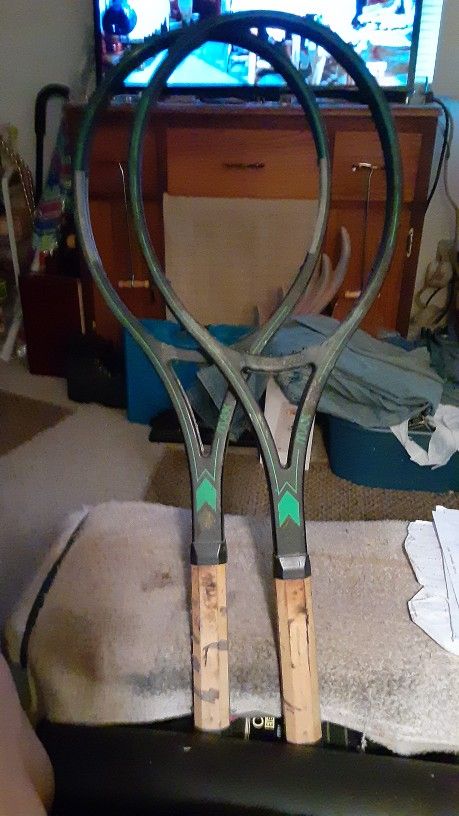 Two Dunlop Max 200G Tennis Racket Frames