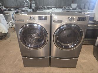 Washer And Electric Dryer 💯 FREE DELIVERY AND INSTALLATION 👈