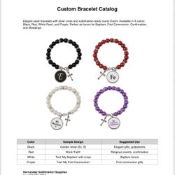 Sublimation Bracelets For Any Occasion 4 Colors Available 