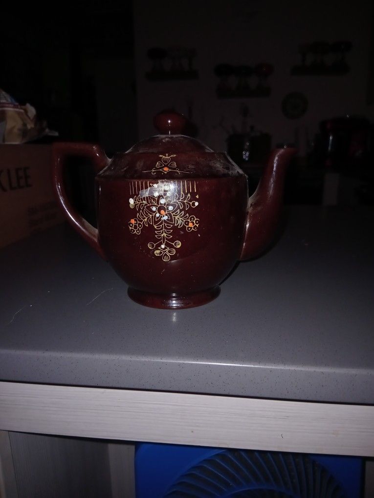 Vintage Moriagi Handpainted Teapot