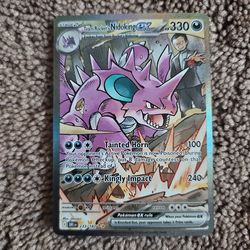 Pokemon destined rivals  team rocket nidoking