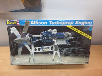 New Revell Allison Turboprop Engine model
