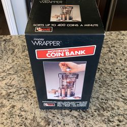 Motorized Coin Bank.  New. 