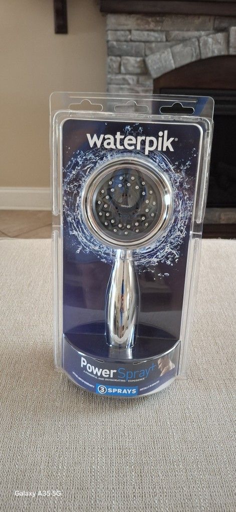 WATERPIK SHAWER  HEAD WITH HOSE