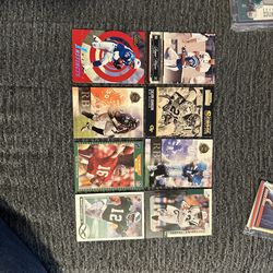 Football Card Package Including 2 Autographs 1 Sign Card