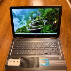 HP Pavilion 15 NoteBook core i5 7th 12GB Ram 256GB SSD Windows 11 Pro 15.6” HD Screen Laptop with charger in Excellent Working condition!!!!  Specific