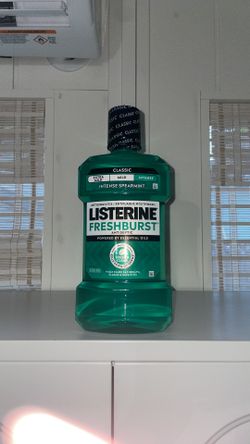 Listerine mouthwash