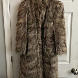 Vintage F/L Raccoon Fur Coat