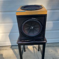 Kicker comp R DUAL 12 Inch subwoofer