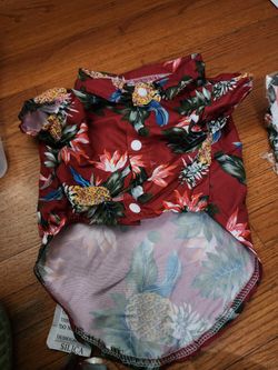 Hawaiian Dog Shirt