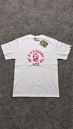 Pink/White BAPE Tee Size M