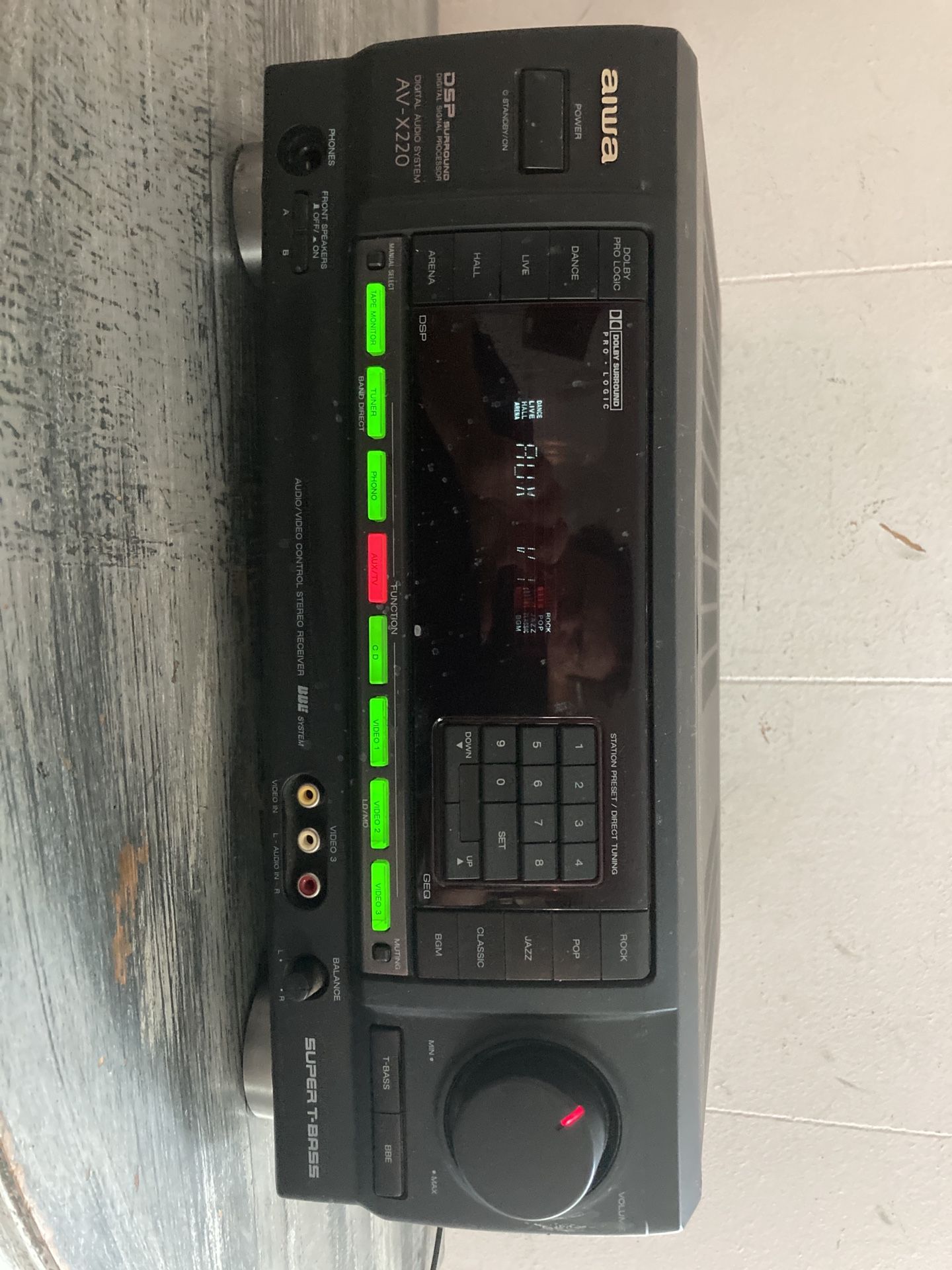 Aiwa AV-X220 Stereo Receiver