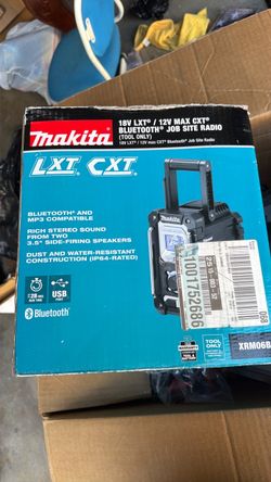 18V LXT/12V max CXT Lithium-Ion Cordless Bluetooth Job Site Charger/Radio, Tool Only