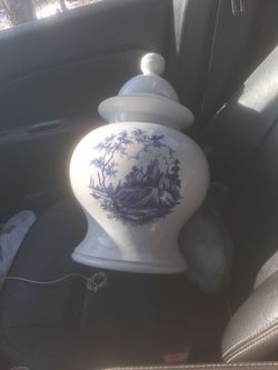 Ginger Jar As In Pic Hand Painted Japan 