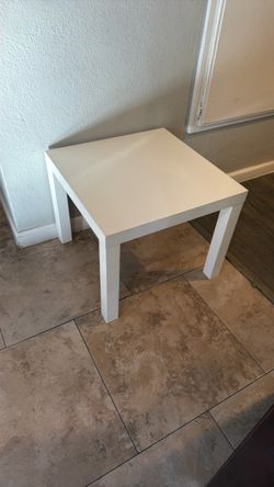 White Square Side Table IKEA