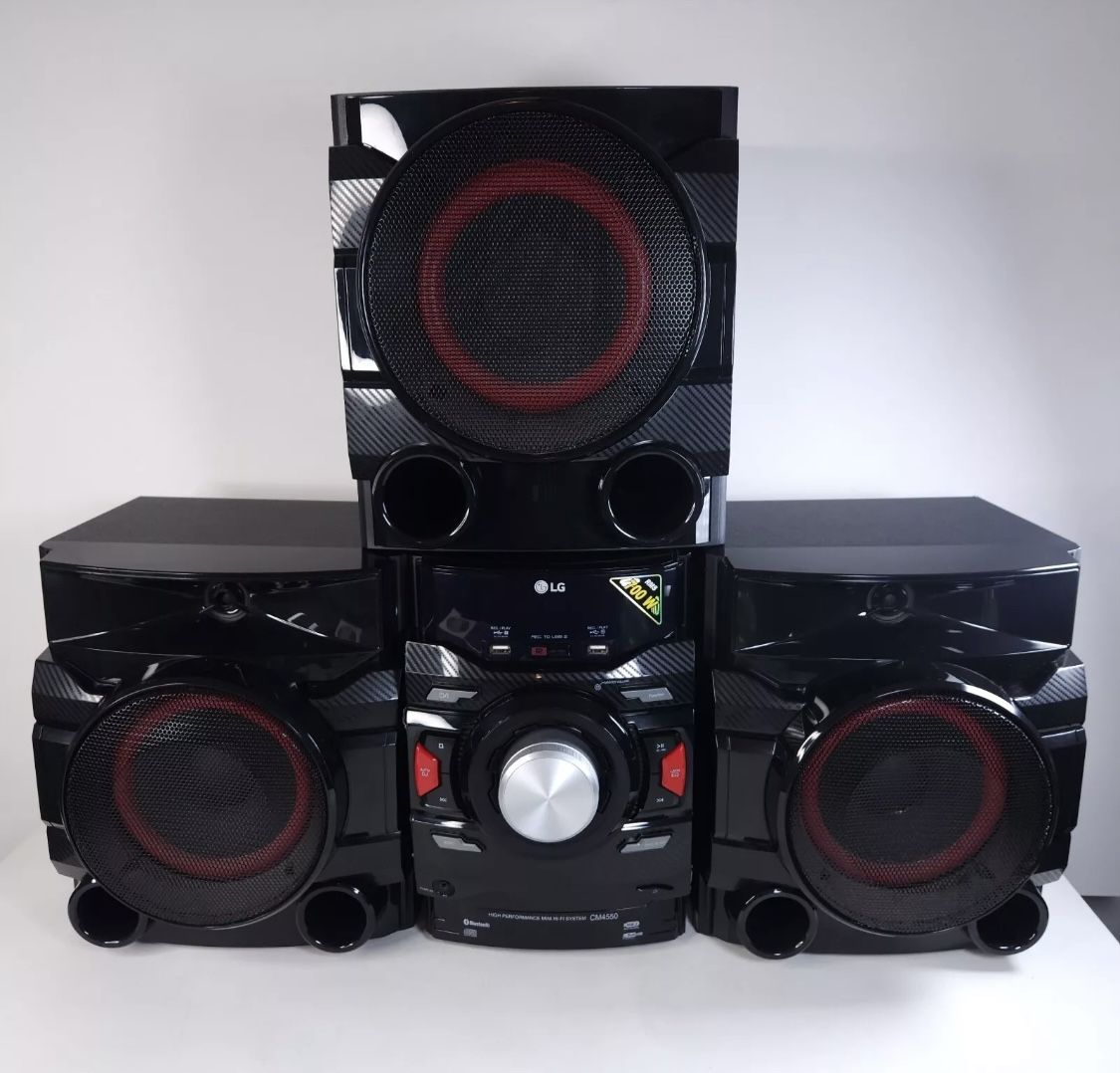 LG CM4550 700W 2.1 HI-FI Stereo System | Bluetooth | CD | Dual USB | AUX