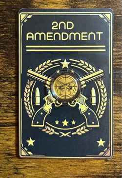 2nd Amendment Gold .999 Fine 1/1000 oz Proof Strike Round w/ COA