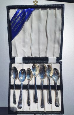 Vintage silver spoons