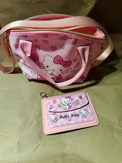 Hello Kitty Pink Handbag with mini wallet