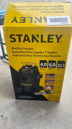 Stanley WetVac 6gallon capacity