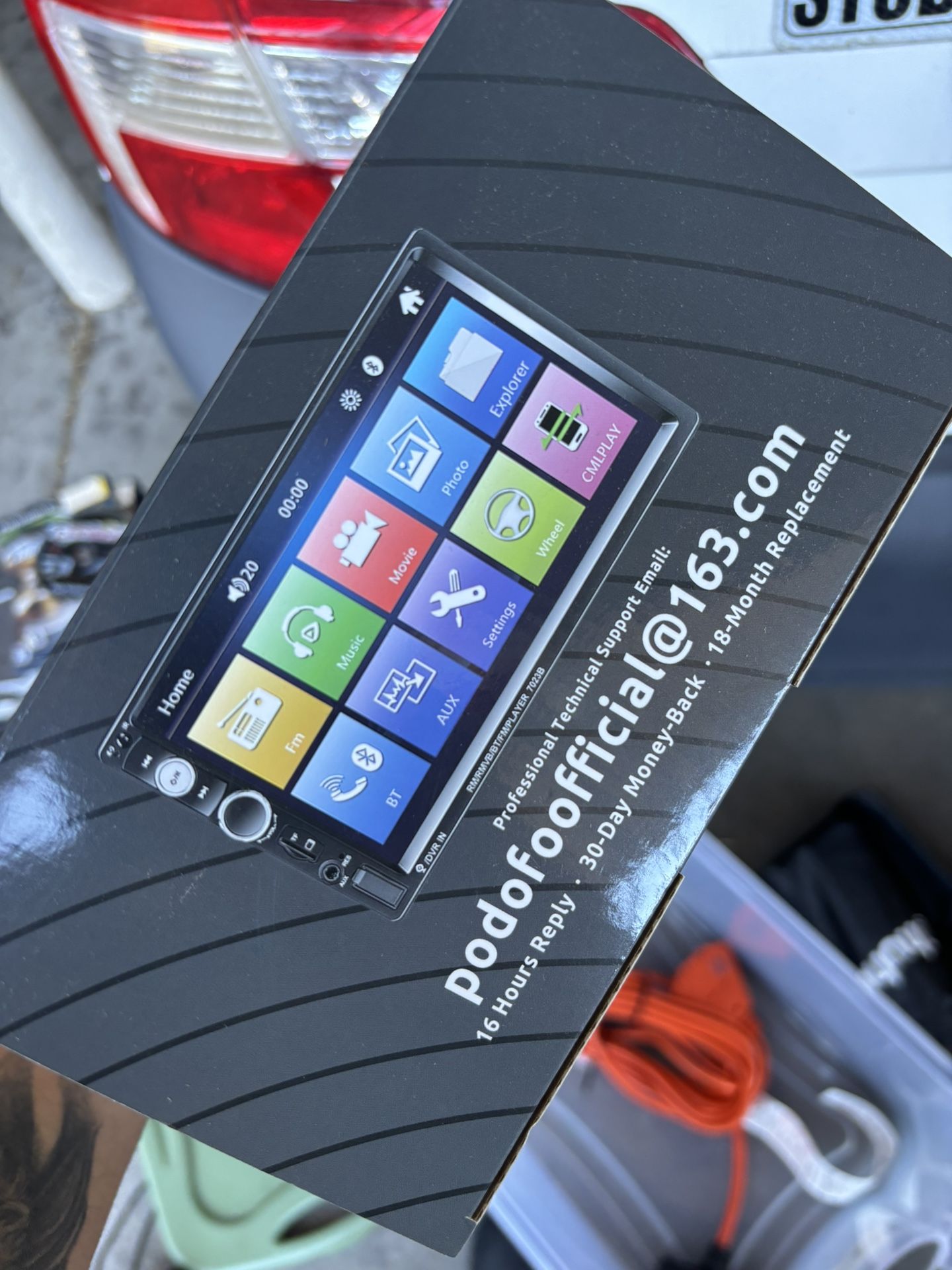 touch screen stereo
