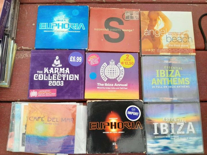 DANCE MUSIC Classics Early 2000's. Unique European Releases. Like New