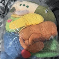 8pcs brain rot plushies