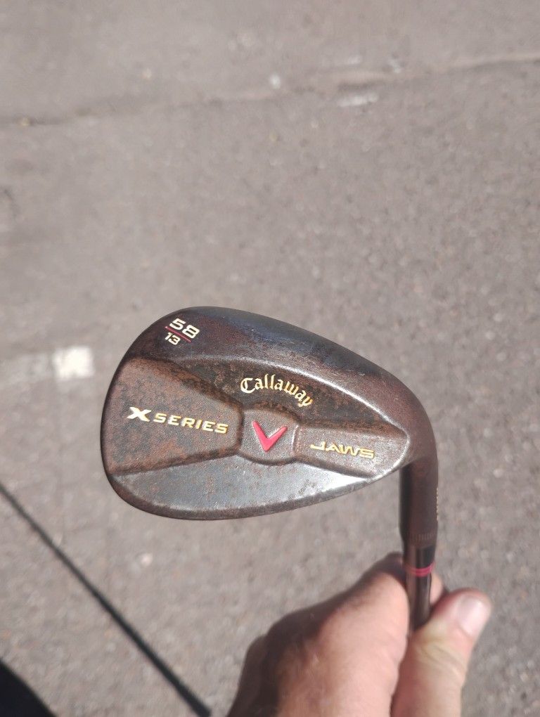 Golf Clubs! Callaway X-Series Jaws 58 Degree Wedge!