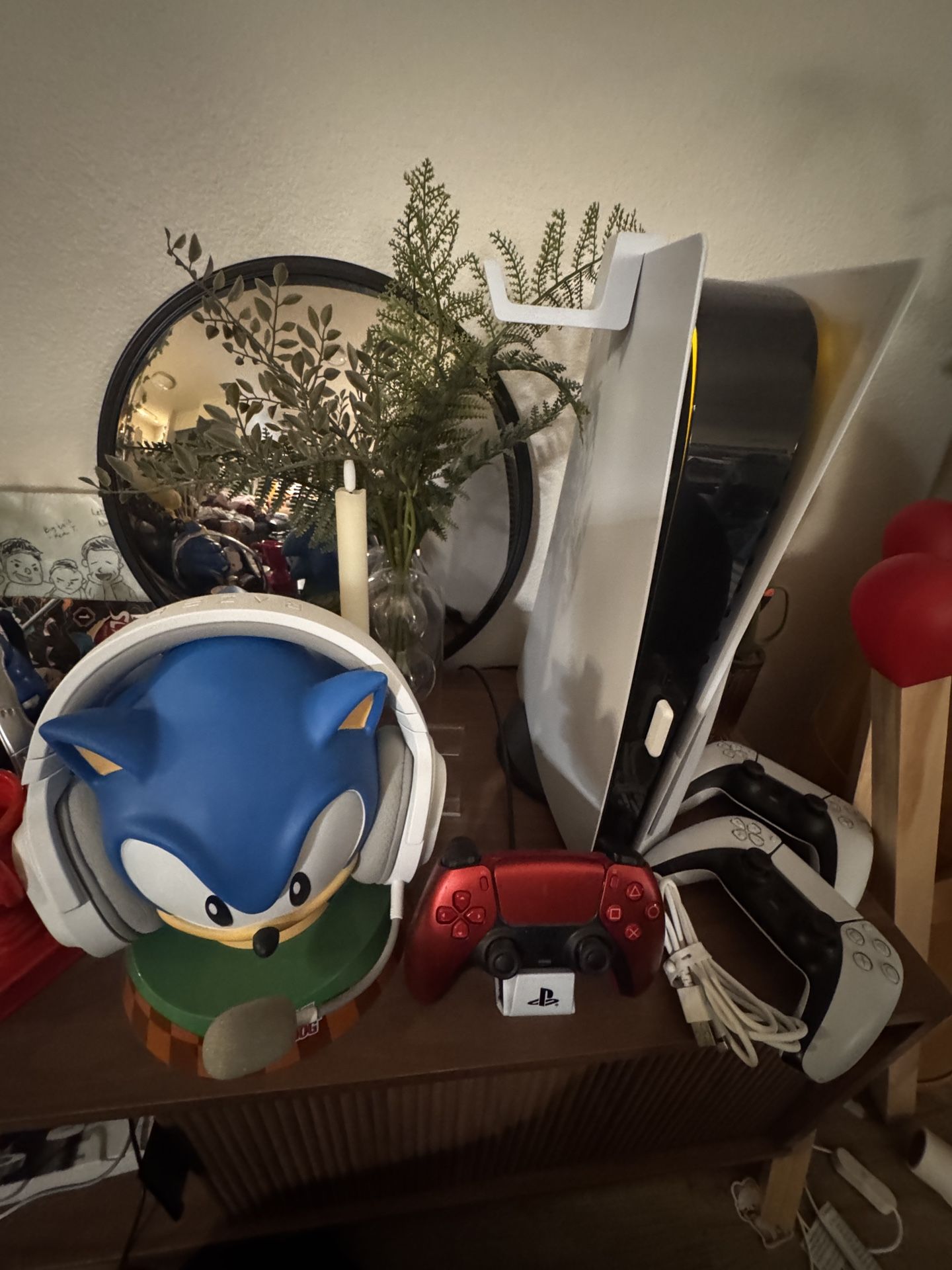 PS5 Bundle (3 controllers, wireless headset, SSD)