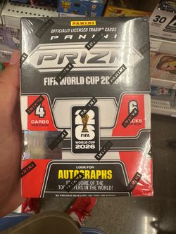 2026 Panini Prizm FIFA World Cup Soccer Blaster Box New Sealed multiple available