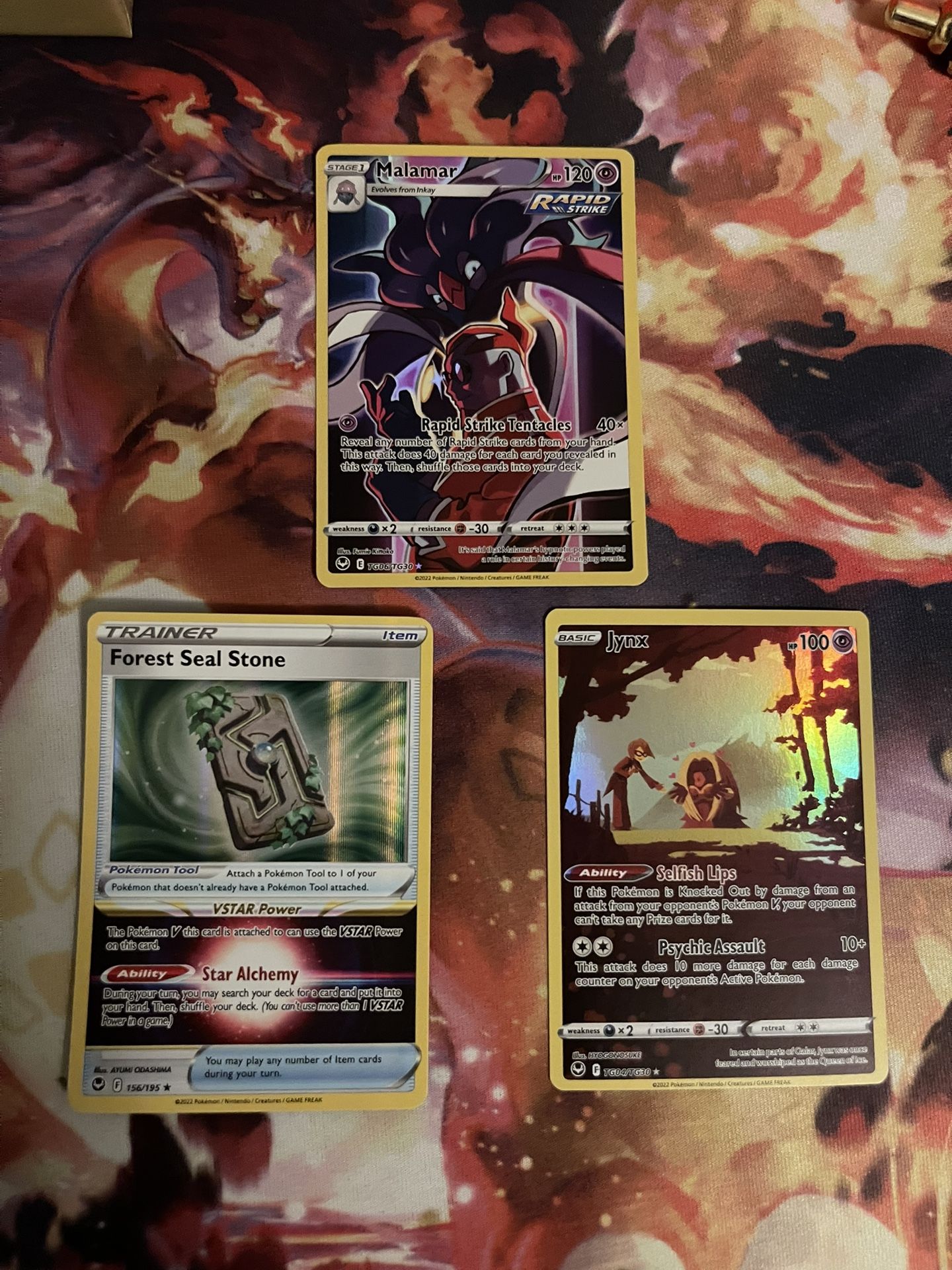 Silver Tempest Cards