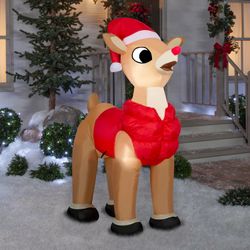 NEW Christmas Rudolph Airblown Inflatable