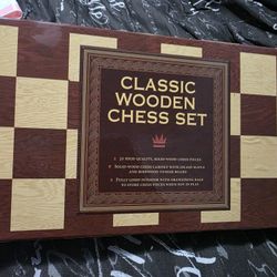 Wooden Chess Set