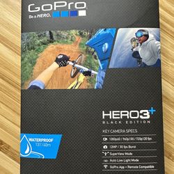 GoPro Hero 3+ Black Edition & Accessories