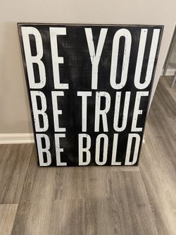 Movational Sign Wall Art 27x34