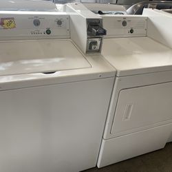 COMMERCIAL WASHER AND DRYER 