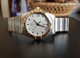 Omega Constelation Steel and Gold