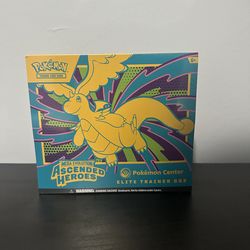 Pokemon Mega Evolutions Ascended Heroes PC ETB