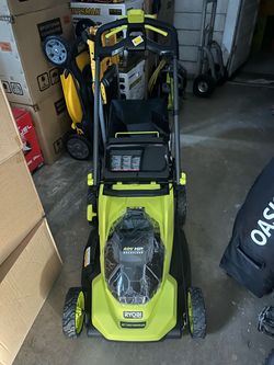 Ryobi lawn mower brushless