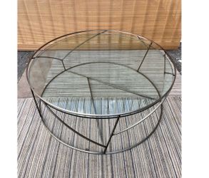 Contemporary Thicket Round Coffee Table by Ted Boerner.