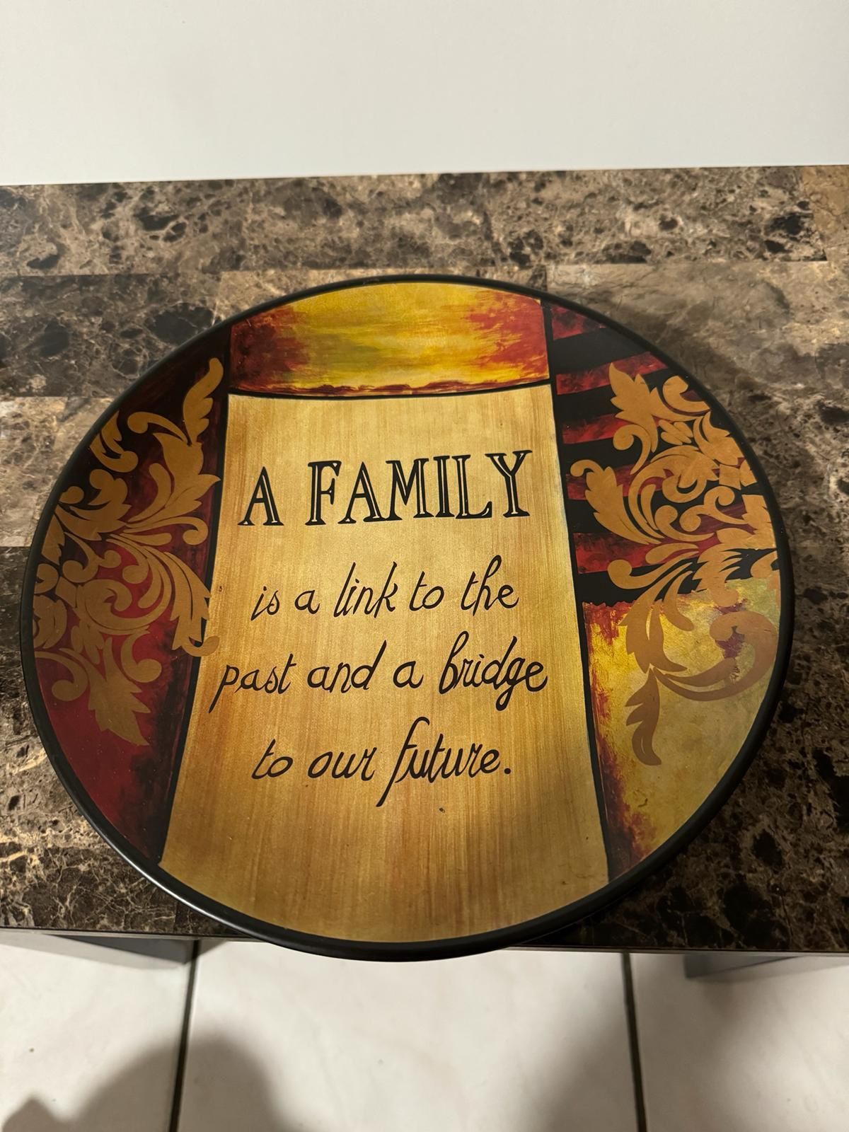 Plates Decorations With Stands