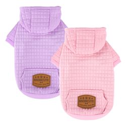 2 Pack Dog Hoodie Sweaters 