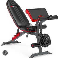 Fitness workout bench